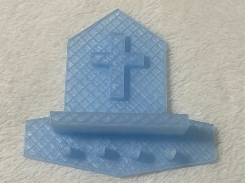 Christian Wall Key Holder With Shelf