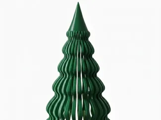Christmas tree candle holder
