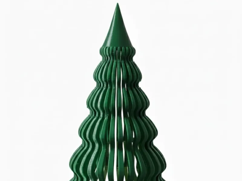 Christmas tree candle holder