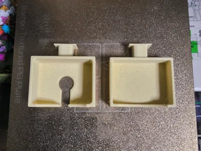 Power Strip Holder for Acoustic Panel