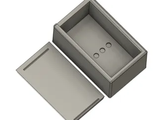 Embroidery needle box with magnets