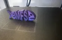 Porte-clés poisson articulé BMFS — photo 2