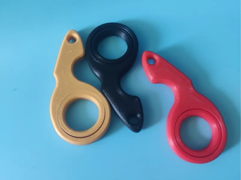 Fidget Spinner Keychain