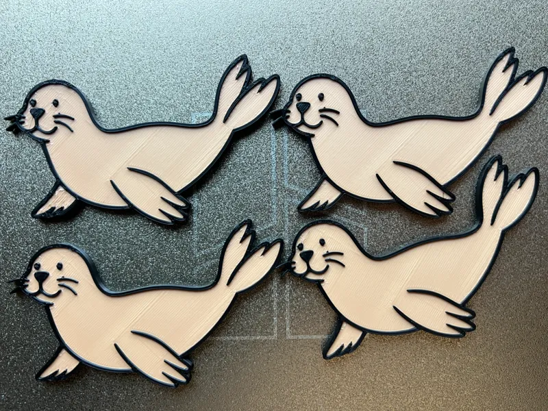 Seal Rub a Dub Tactile Story Prop