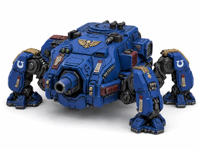Grimdark Spider Walker Tank - FDM Wargame/ Sci-Fi 
