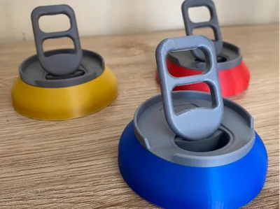 Soda Can Phone Holder