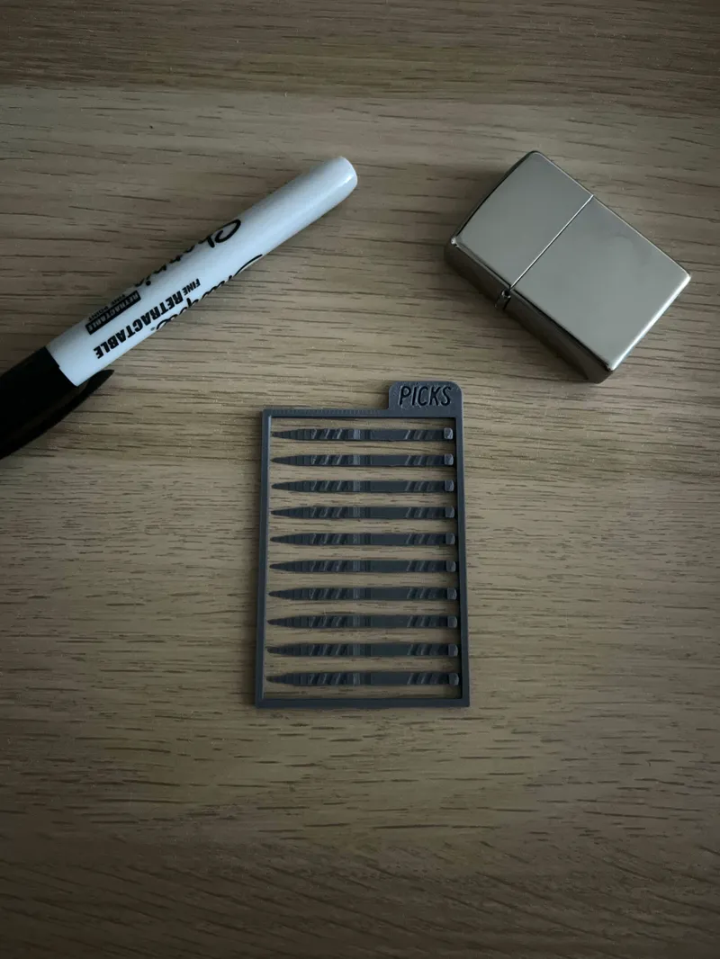 Picks Card Toothpicks! 
