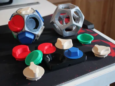 CRUX Bouldering Ball Gridifinity Holders