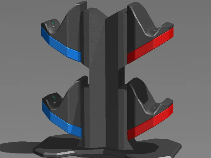 VEX V5RC机器人手柄充电支架