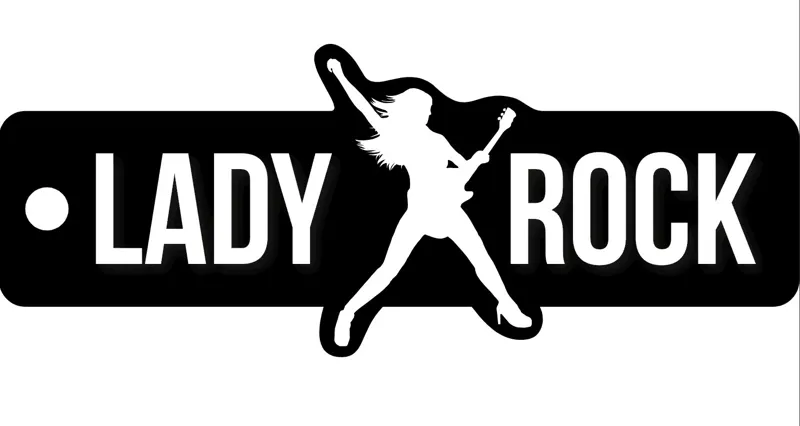 Lady Rock Keychain
