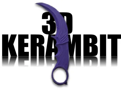 3D Kerambit