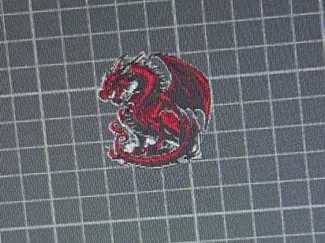 dragon key ring
