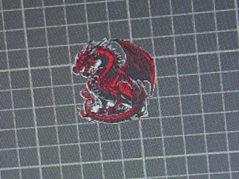 dragon key ring