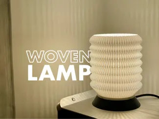 Woven Lamp – Table / Night Light