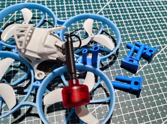 Antenna holder for BetaFPV Meteor 75 Pro
