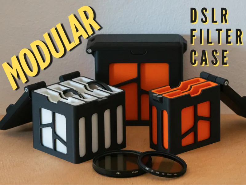 MODULAR CAMERA LENS FILTER CASE