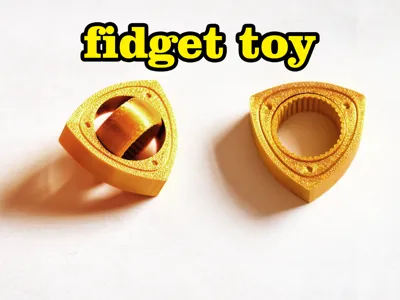 Rotary Engine Fidget Spinner EDC