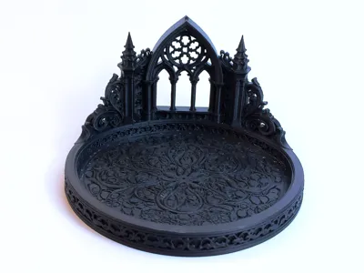 Gothic Jewelry Box / Organizer Tray