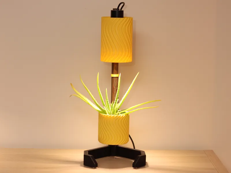 Honeypot Grow Light Desk Lamp - Waves - NO AMS