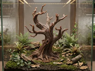 Dead Tree Terrarium Decor & Miniature Terrain