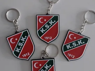 Karsiyaka Spor Kulubu KSK Logo Keychain Anahtarlik