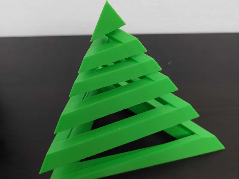 Triangle Christmass tree