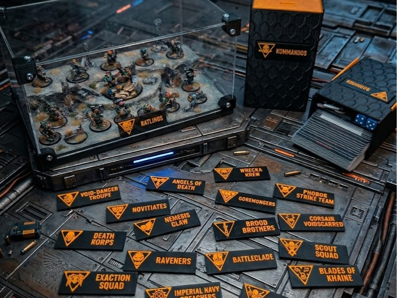 Kill Team Display Plaques, Showcase in Style