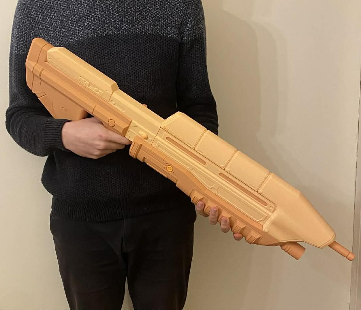 100% scale modified assembly to fit a P1S