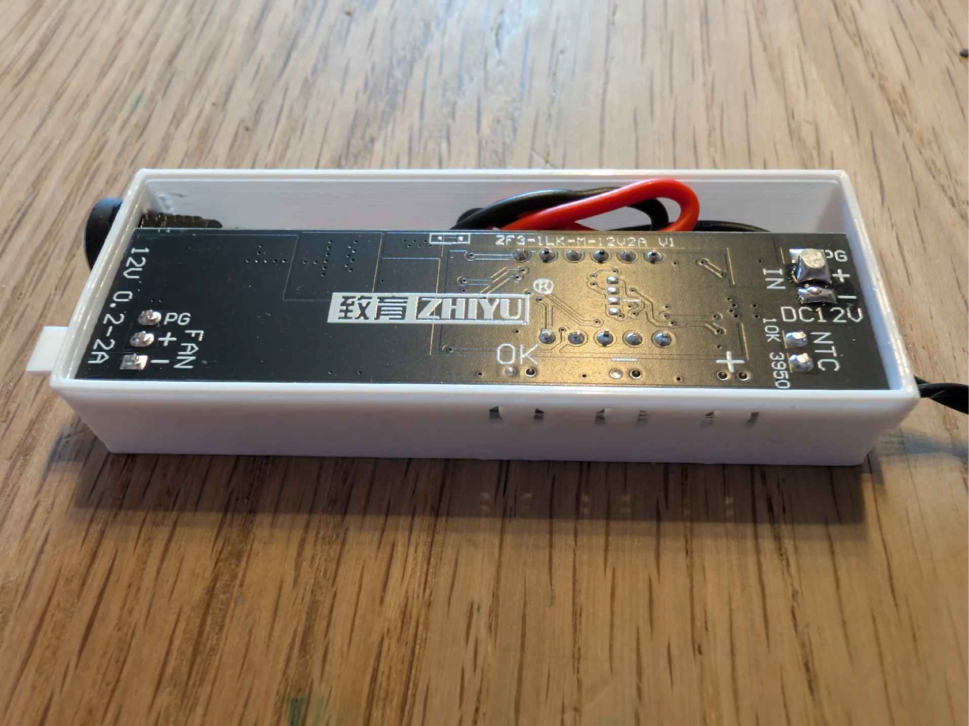 PWM Fan Control Board Enclosure