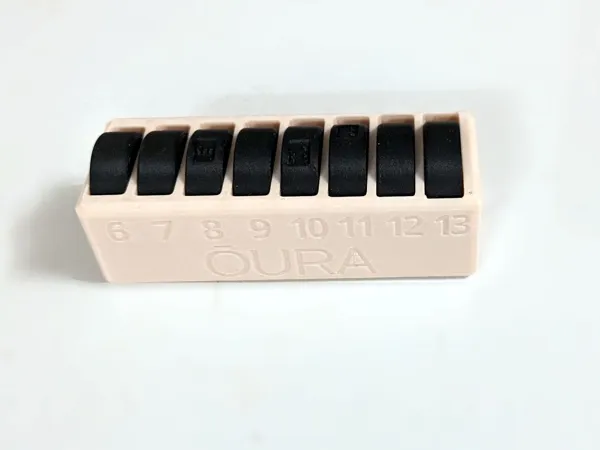 Boîtier pour bagues d'essai Oura