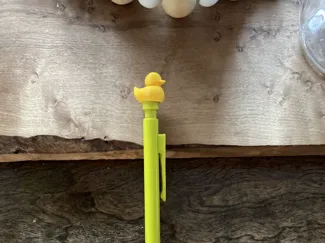 Ducky Pencil Topper