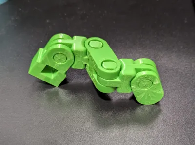 Print-in-Place Finger | 4 Joints | No Supports