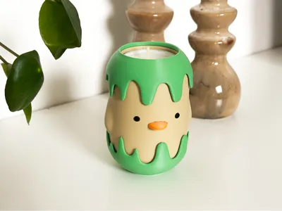 Hatching Chick Tealight Holder [no AMS needed]