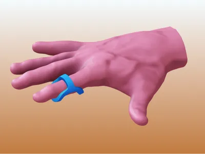 Oval - 8 Finger Splint