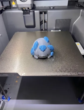 Modelo para impresión 3D: Chubby Glaceon eeveelution Pokémon toy — vista de referencia 2