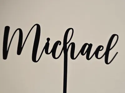 Cake Topper Michael