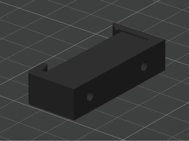 Din Rail Clip 3M Screws 25mm Spacing
