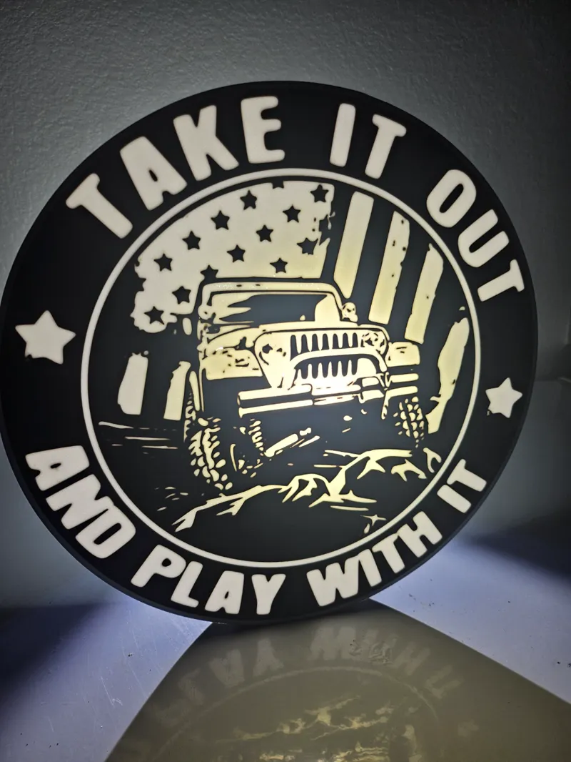 Jeep LED Lightbox