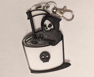 DeathSoup Keychain