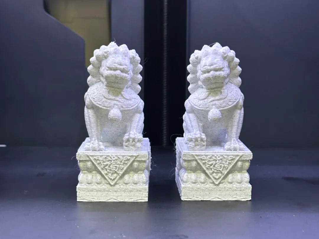 Miniatura 1 do modelo 3D 福气石狮子系列8（一对、单个时长1.6h）