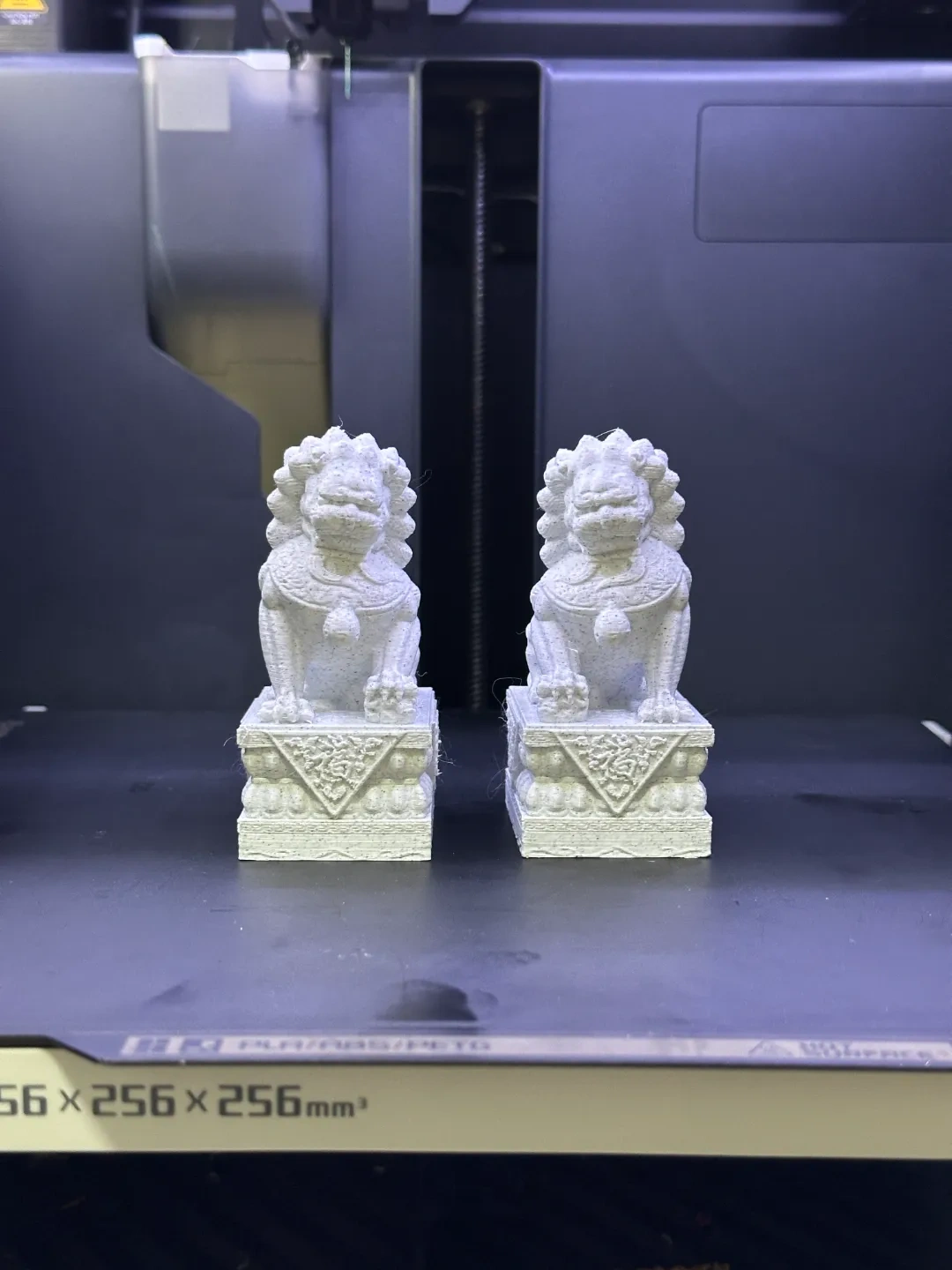 Miniatura 2 do modelo 3D 福气石狮子系列8（一对、单个时长1.6h）