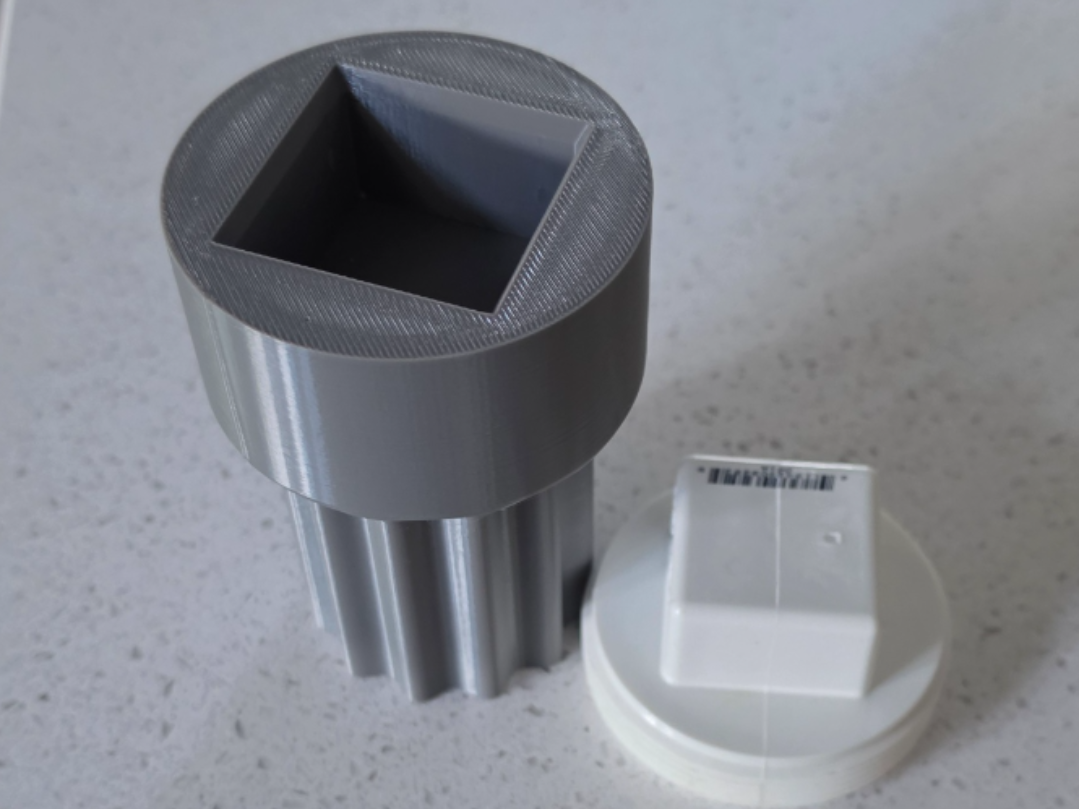 2-Inch PVC Cleanout/Pool Skimmer Plug Socket Tool