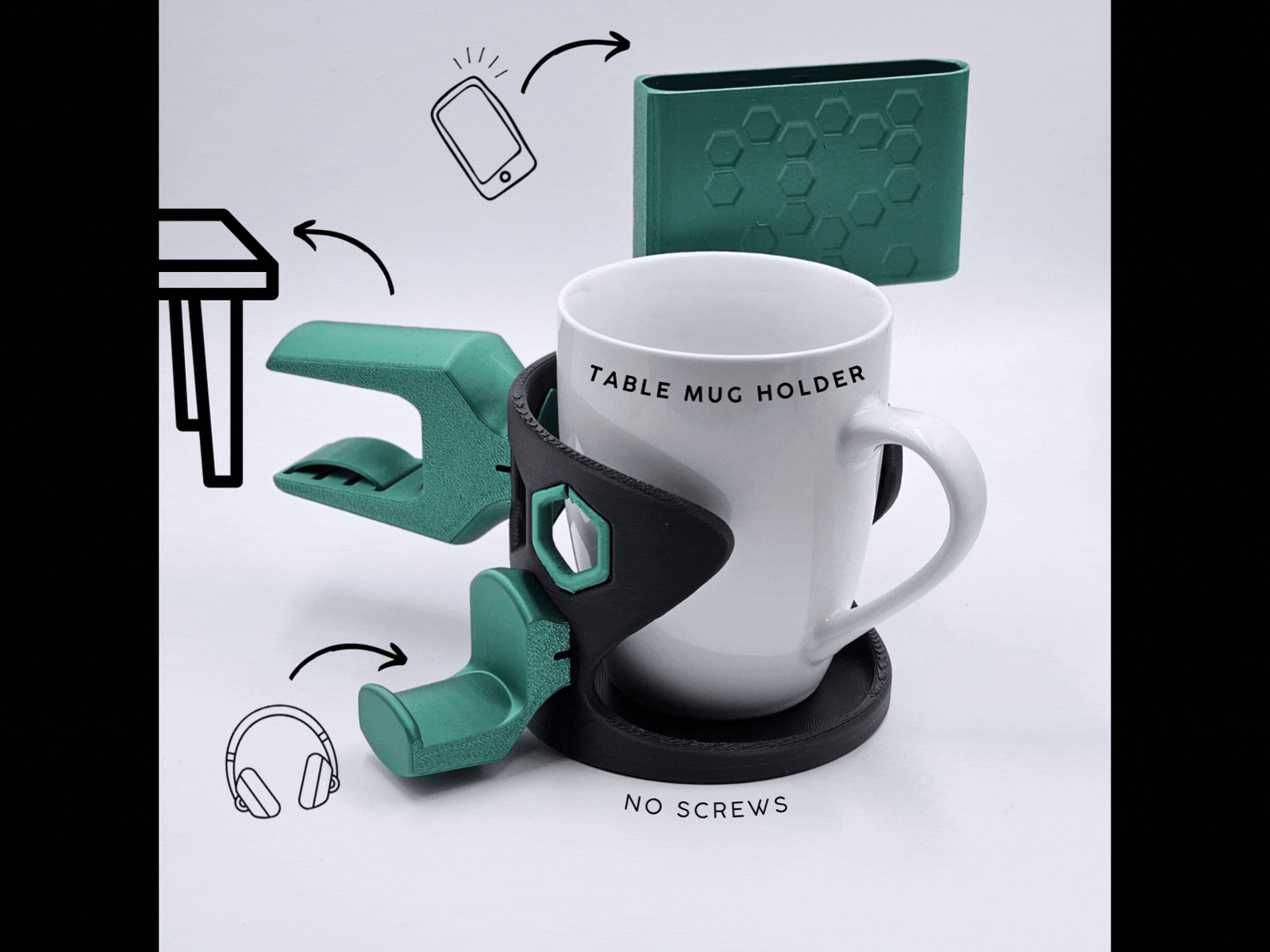 modular Mug Holder