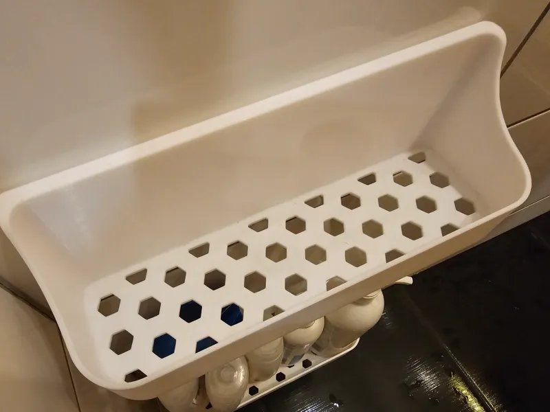 Bathroom shelf NO SCREWS