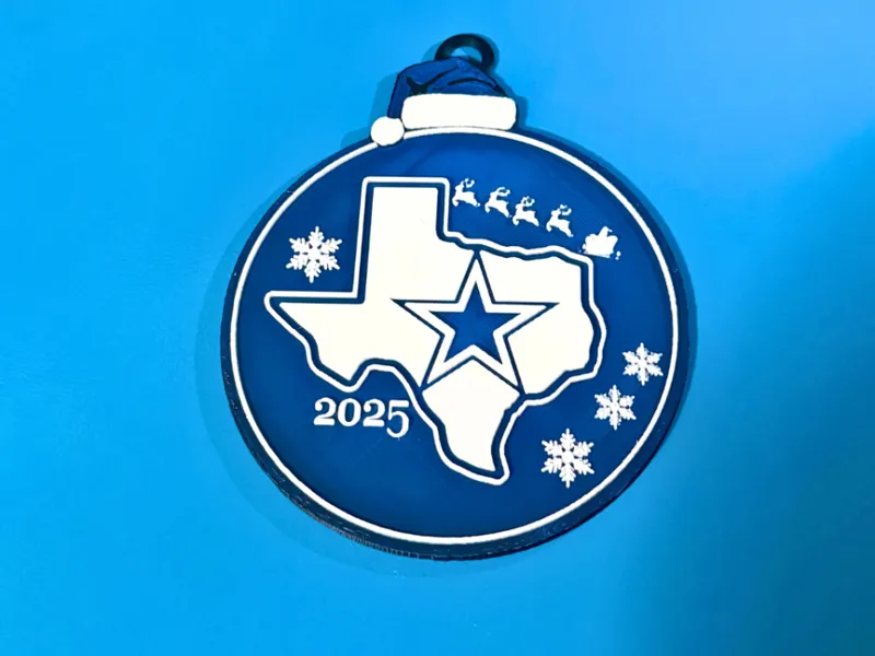 Texas Cowboys Ornament