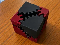Mini cube fidget à engrenages v2 — photo 2