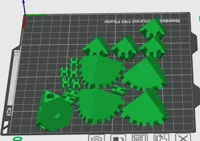 Mini cube fidget à engrenages v2 — photo 3