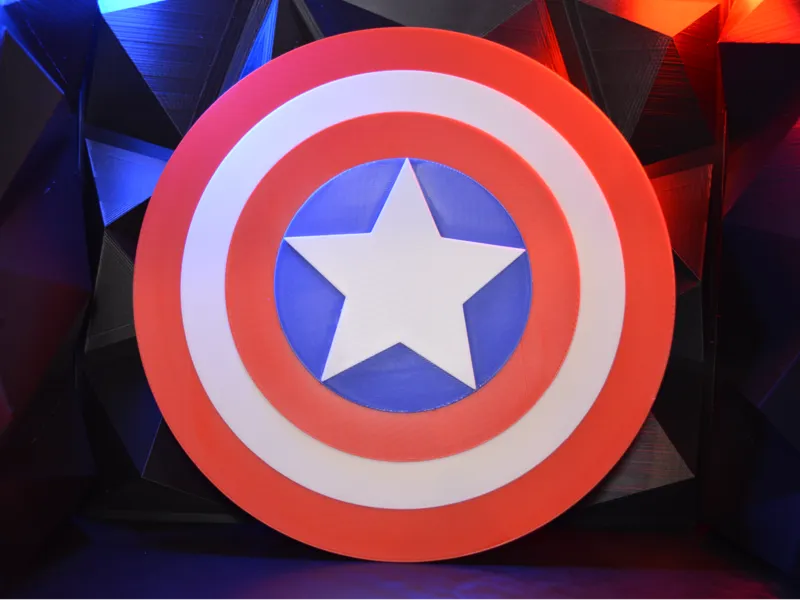 Captain America Shield wall art