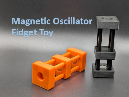 Magnetic Oscillator Fidget Toy