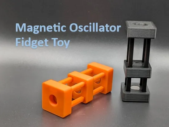Magnetic Oscillator Fidget Toy
